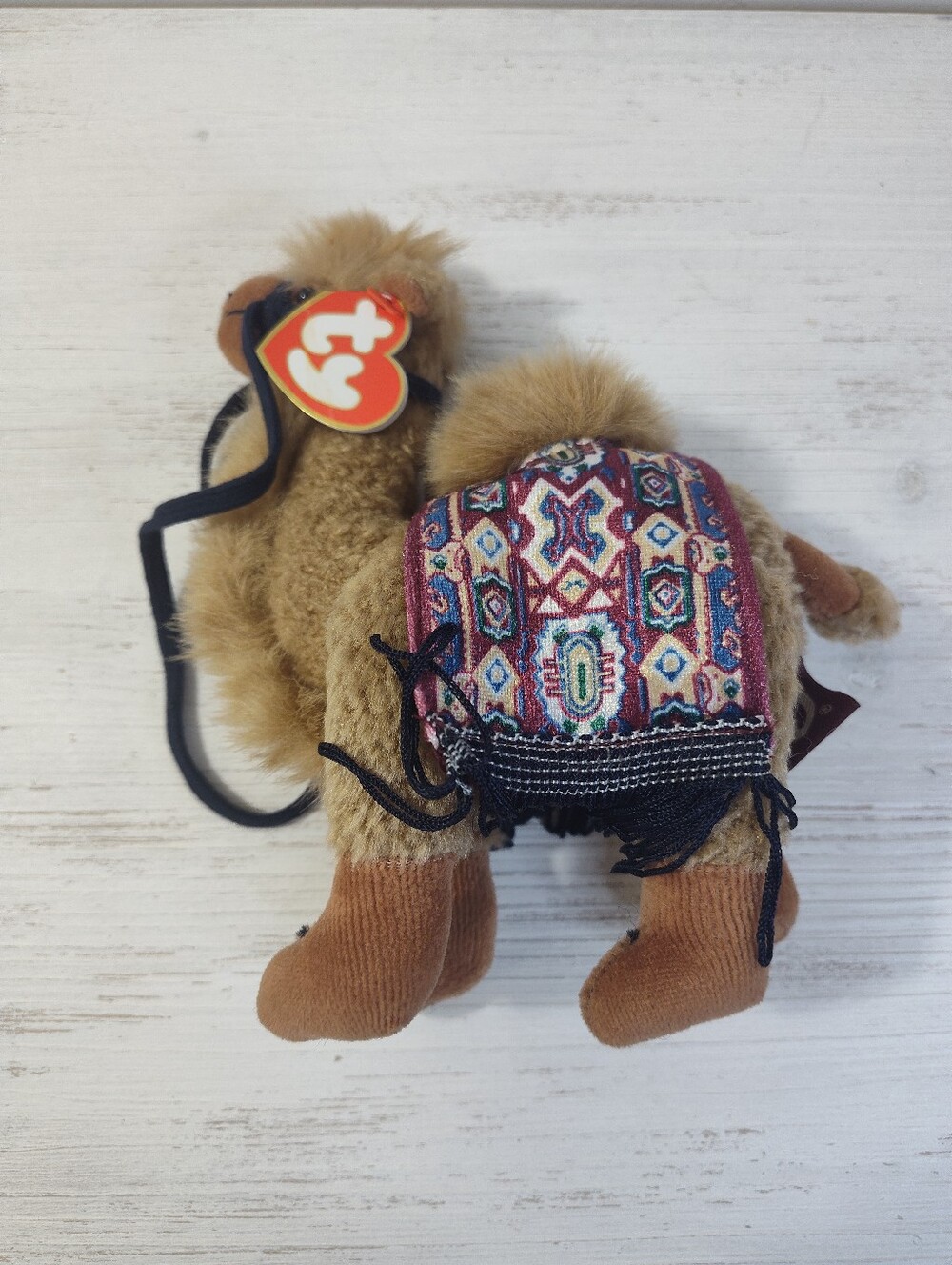 Ty Beanie Baby Lawrence Camel Plush 1993 Ty Attic Treasures Retired 8 " Jointed